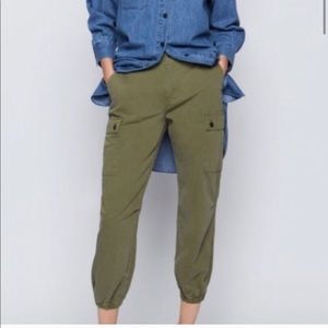 Zara Jogger Cargo Pants size 4